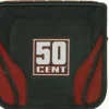 Rucksäcke & Taschen*BioworldMerch 50 Cent CD-Hülle von dem bekannten Sänger für 24 CD´s Schwarz/Rot