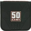 Rucksäcke & Taschen*BioworldMerch 50 Cent CD-Hülle von dem bekannten Sänger für 24 CD´s Schwarz/Weiß