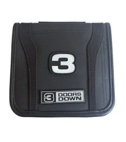 Rucksäcke & Taschen*BioworldMerch 3 Doors Down CD-Hülle Rock-Band für 24 CD´s CD Protection Fan-Artikel Schwarz/Weiß