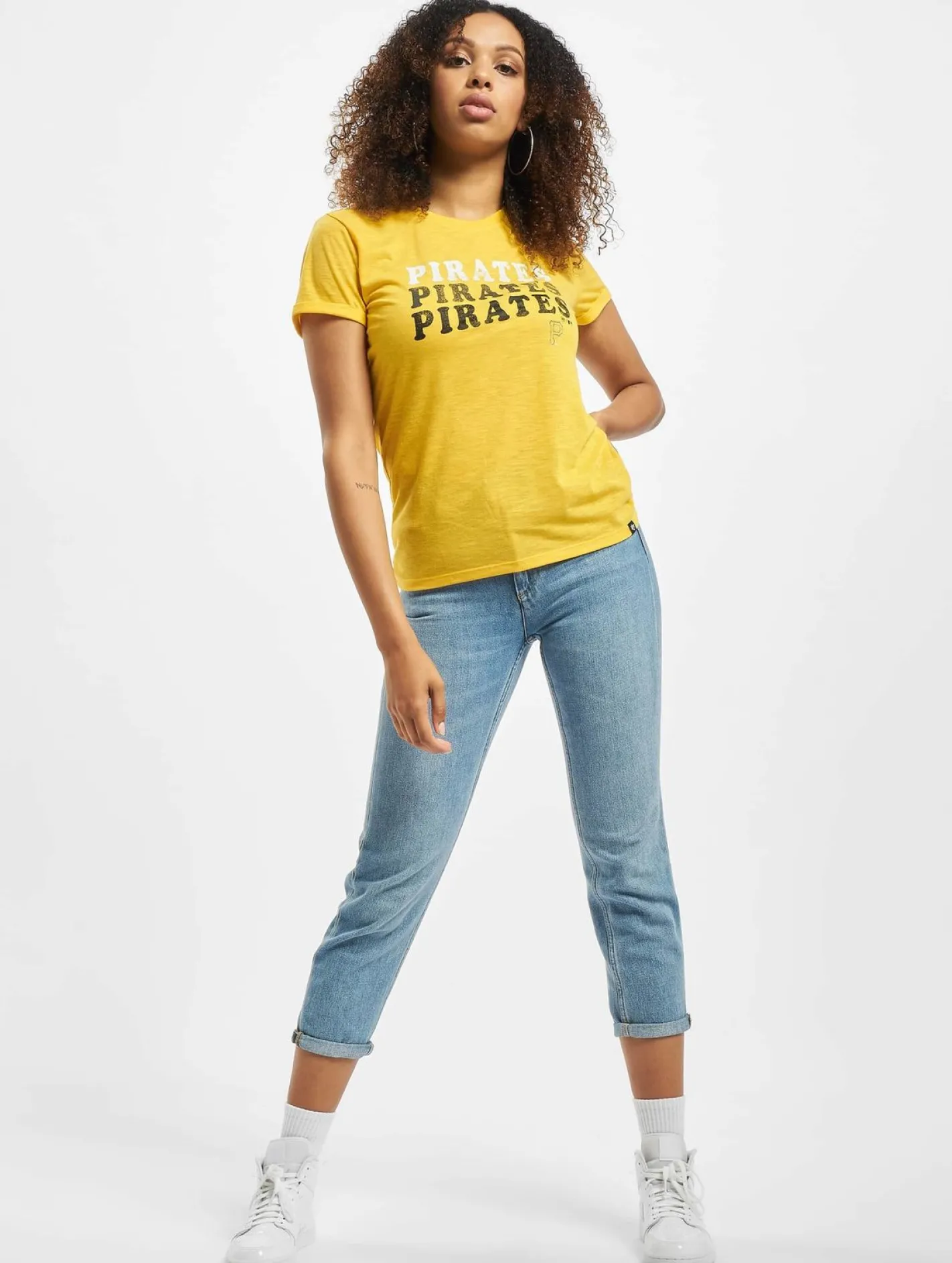 Tops & T-Shirts*'47 47 MLB Pirates Trio Match Triblend Hero T-Shirt gelb