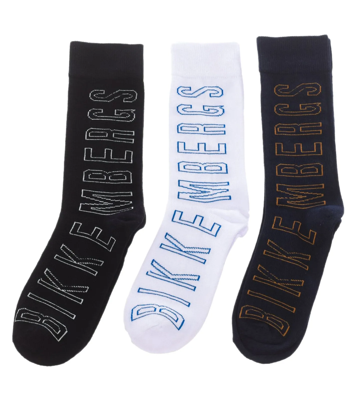 Strümpfe & Socken|Unterwäsche & Socken*BIKKEMBERGS 15 Paar Herren Tennis-Socken mit Marken Schriftzug Baumwoll-Strümpfe im Sparpack Weiß/Schwarz/Grau/Blau