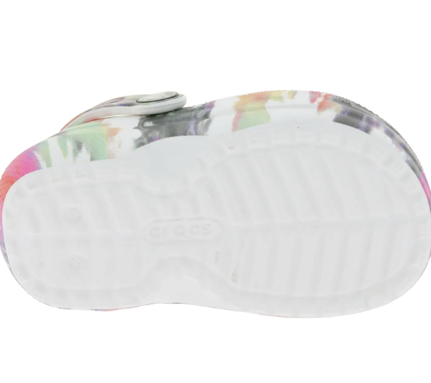 Hausschuhe*crocs 3 Paar Classic Lined Tie-Dye Kinder Haus-Schuhe gefütterte Clogs mit Dual--Comfort 206683-0C4 Bunt