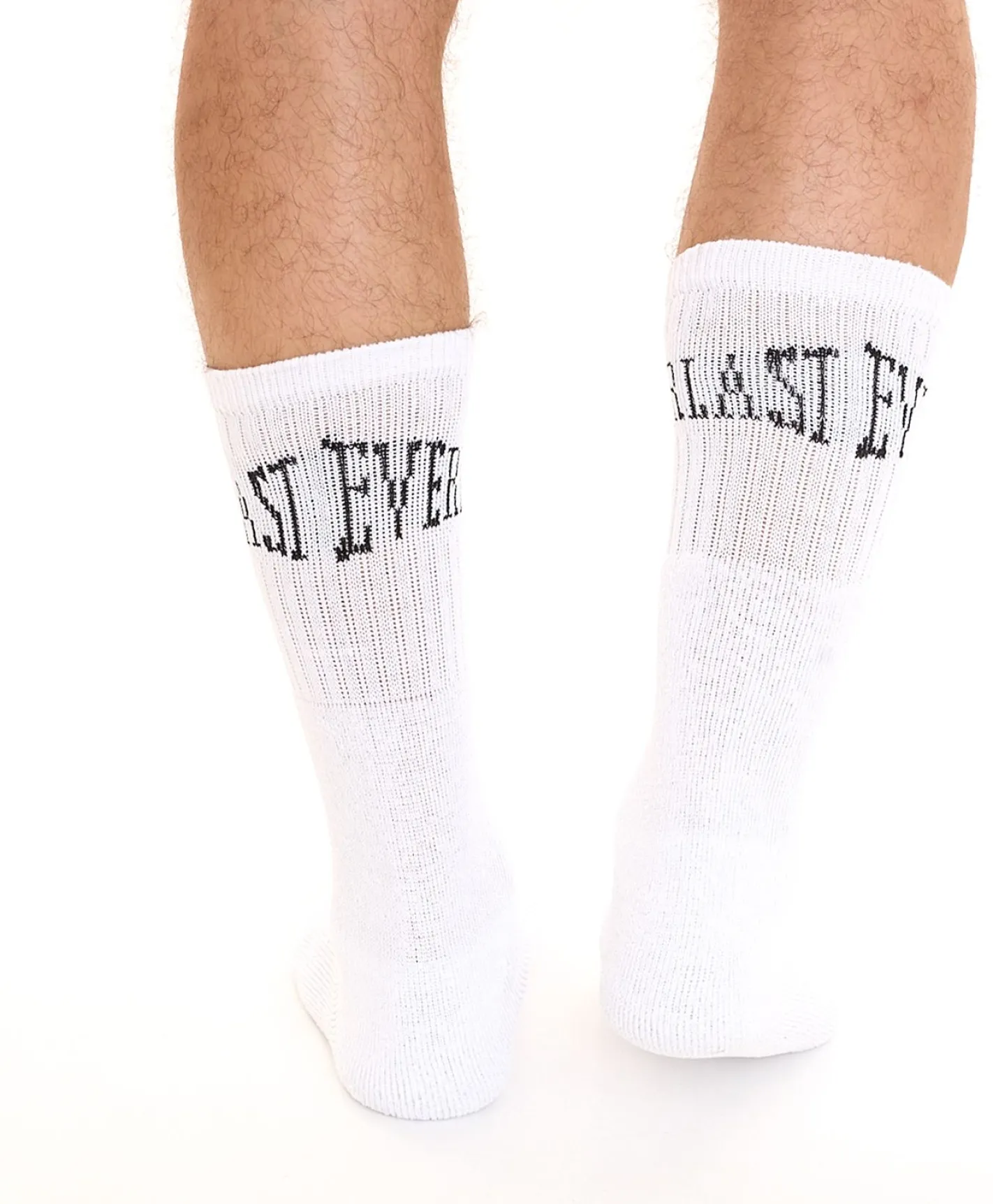 Strümpfe & Socken|Socken & Unterwäsche*EVERLAST 10 Paar Herren Sport-Socken mit Baumwollanteil Damen Socken lange Strümpfe OEKO-TEX Standard EVL1TENX oder Schwarz Weiß