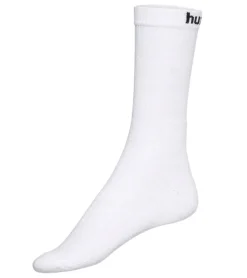 Strümpfe & Socken|Socken & Unterwäsche*hummel 3 Paar Basic Sport-Socken mit Marken-Schriftzug Baumwoll-Strümpfe Alltags-Socken 205603 9001 Weiß