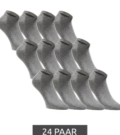 Strümpfe & Socken|Socken & Unterwäsche*Jack & Jones 24 Paar Short Sock Sneaker-Socken Sport-Strümpfe Baumwoll Quarter-Socken Sparpack 12260511 in Schwarz, Grau, Weiß oder im Mix