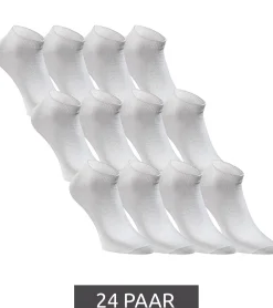 Strümpfe & Socken|Socken & Unterwäsche*Jack & Jones 24 Paar Short Sock Sneaker-Socken Sport-Strümpfe Baumwoll Quarter-Socken Sparpack 12260511 in Schwarz, Grau, Weiß oder im Mix