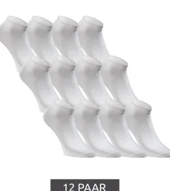 Strümpfe & Socken|Socken & Unterwäsche*Jack & Jones 48 Paar Short Sock Sneaker-Socken Sport-Strümpfe Baumwoll Quarter-Socken 12260511 in Schwarz, Grau, Weiß oder im Mix