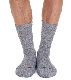 Strümpfe & Socken|Unterwäsche & Socken*primair socks. 3 Paar nachhaltige Arbeits-Socken Baumwoll-Socken lange Strick-Socken 53200-7003 Hellgrau/Dunkelgrau