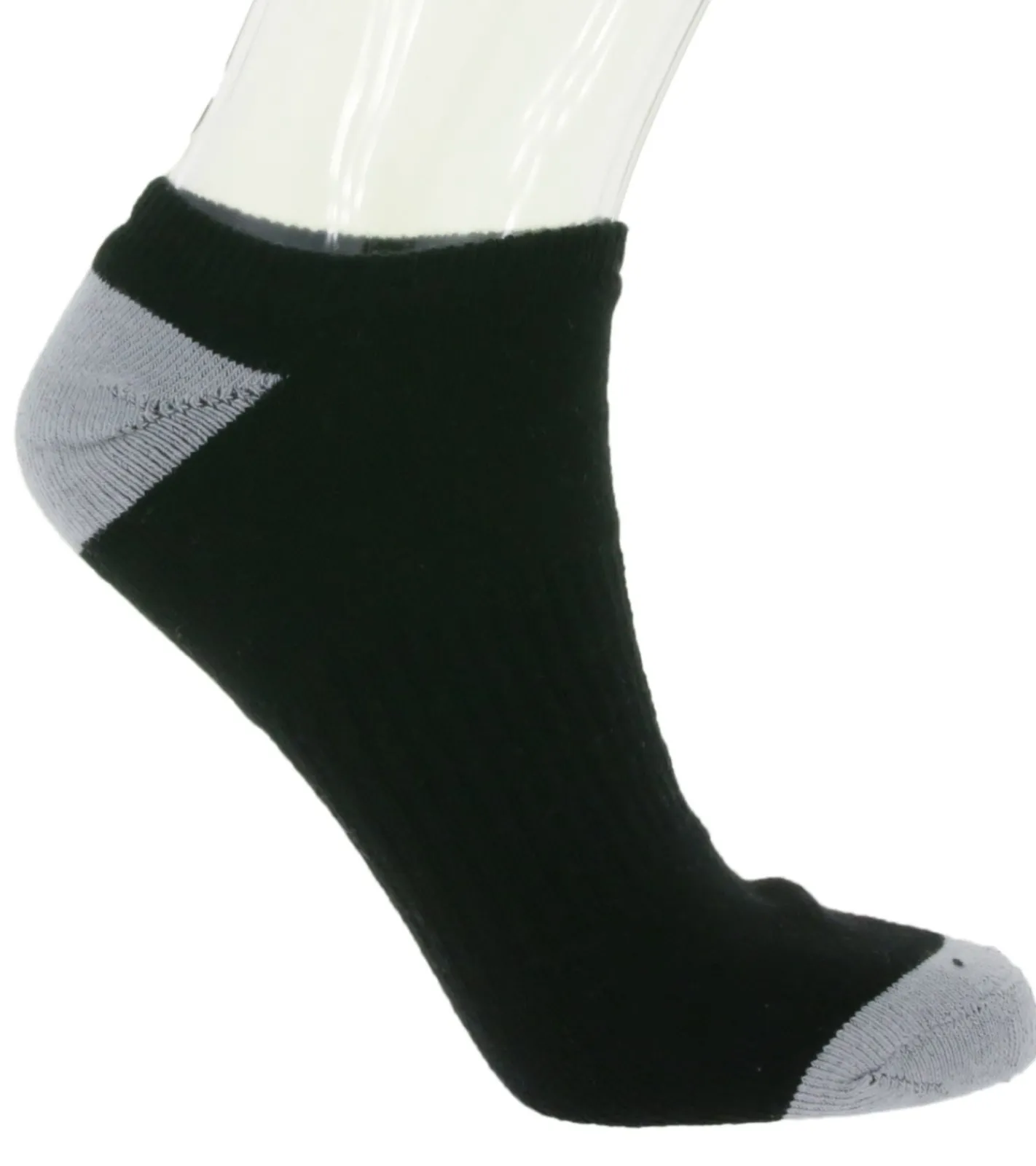 Strümpfe & Socken|Socken & Unterwäsche*SOCKSWEAR 5 Paar Baumwoll-Strümpfe Sneaker-Socken Voll-Frottee Socken NAN 7673818 Schwarz/Rot/Blau/Grau