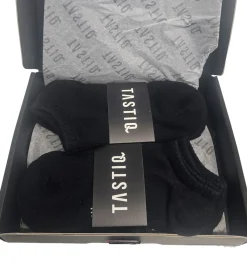 Strümpfe & Socken|Socken & Unterwäsche*TASTIQ 36 Paar Sneaker-Socken schlichte Baumwoll-Socken in Geschenkbox Sport-Socken Strümpfe Schwarz, Grau oder Weiß