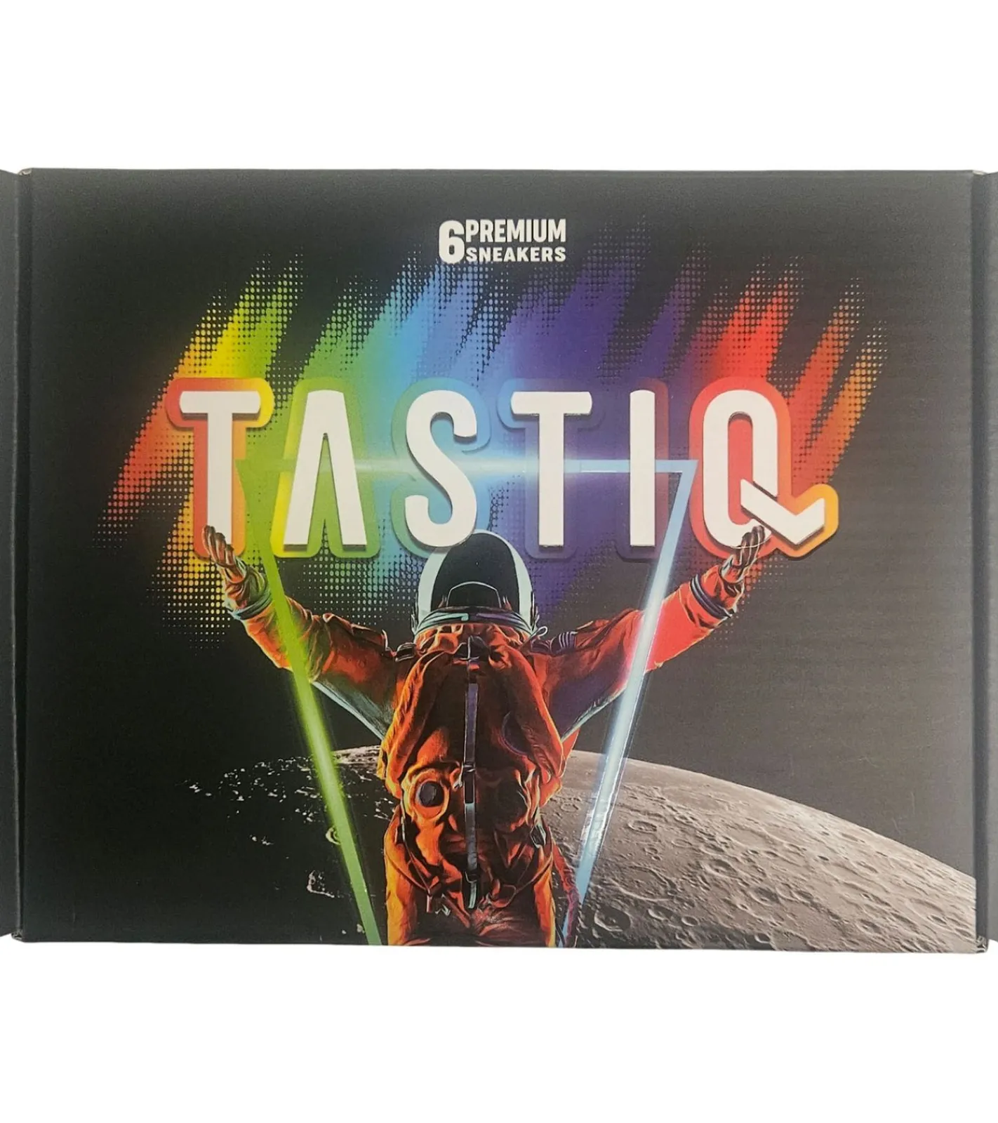 Strümpfe & Socken|Socken & Unterwäsche*TASTIQ 6 Paar Sneaker-Socken schlichte Baumwoll-Socken in Geschenkbox Sport-Socken Schwarz, Grau oder Weiß