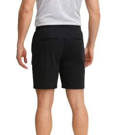 Große Größen|Shorts & Bermudas*11 PROJECT Palamo Herren Sweat-Bermuda Freizeit Bermuda im Chino-Style 20716141 194007 Schwarz