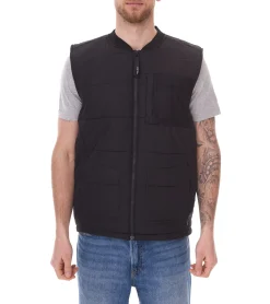 Jacken & Mäntel*11 PROJECT PURlle Herren Puffer-Weste mit Steppung Lifestyle-Weste 20715253 ME 194007 Schwarz