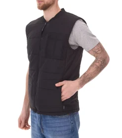 Jacken & Mäntel*11 PROJECT PURlle Herren Puffer-Weste mit Steppung Lifestyle-Weste 20715253 ME 194007 Schwarz