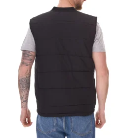 Jacken & Mäntel*11 PROJECT PURlle Herren Puffer-Weste mit Steppung Lifestyle-Weste 20715253 ME 194007 Schwarz