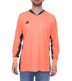 T-Shirts & Tank Tops|Sportoberbekleidung*adidas AdiPro 20 Herren nachhaltiges Torwart-Trikot Langarm-Shirt Fitness-Pullover FI4191 Neon-Orange/Grau