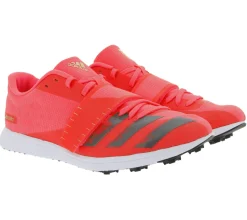 Laufschuhe & Joggingschuhe*adidas adizero High Jump oder Triple Jump Leichtathletik-Schuhe Hochsprung-Schuhe Dreisprung-Schuhe mit Spikes Triple Jump Orange