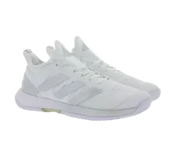 Ballsport|Sneaker & Turnschuhe*adidas adizero Ubersonic 4 Allcourt nachhaltige Damen Tennis-Schuhe mit Lightstrike Dämpfung GW2513 Weiß/Silber