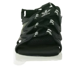 Zehentrenner & Sandalen*adidas Astir Sndl Damen Sandalen mit Klettverschluss Sommer-Schuhe mit Schnellschnürsystem HP9569 Schwarz/Weiß