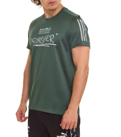 T-Shirts & Tank Tops|Sportoberbekleidung*adidas BMW Berlin Marathon 2022 Finisher Trikot nachhaltiges Lauf-Trikot mit AeroReady Sport- & Freizeit T-Shirt für oder Herren Grün Damen