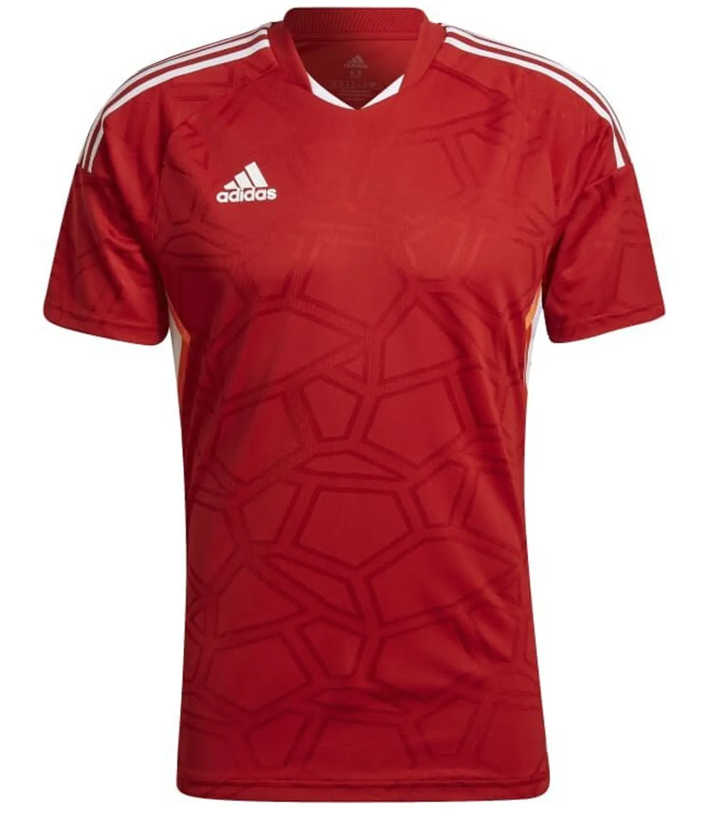T-Shirts & Tank Tops|Sportoberbekleidung*adidas Condivo 22 MD Kurzarm Trikot Herren Jersey Fußball-Shirt mit AeroReady HA3513 Rot/Weiß