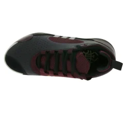 Hallenschuhe|Ballsport*adidas D.O.N. Issue 5 Basketball-Schuhe Donovan Mitchell Style mit rutschfester Außensohle Hallen-Schuhe IE7800 Schwarz/Weinrot