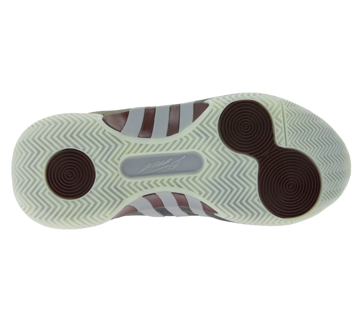 Hallenschuhe|Ballsport*adidas D.O.N. Issue 5 Basketball-Schuhe Donovan Mitchell Style mit rutschfester Außensohle Hallen-Schuhe IE7800 Schwarz/Weinrot