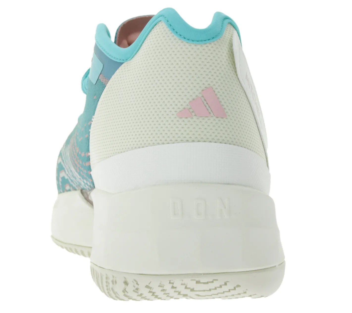 Hallenschuhe|Ballsport*adidas D.O.N. Issue 4 Basketball-Schuhe nachhaltige Donovan Mitchell Style Hallen-Schuhe mit Bounce Sohle HR0718 Türkis/Weiß/Blau