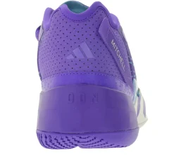 Hallenschuhe|Ballsport*adidas D.O.N. Issue 4 Basketball-Schuhe nachhaltige Donovan Mitchell Style Hallen-Schuhe mit Bounce Sohle HR0710 Lila, Blau, Beige