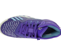 Hallenschuhe|Ballsport*adidas D.O.N. Issue 4 Basketball-Schuhe nachhaltige Donovan Mitchell Style Hallen-Schuhe mit Bounce Sohle HR0710 Lila, Blau, Beige