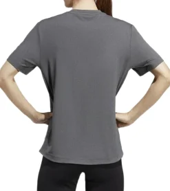 Sportoberbekleidung|Tops & T-Shirts*adidas D2T Damen Sport-Shirt Kurzarm-Shirt mit AEROREADY aus recyceltem Material Alltags-Shirt Fitness-Shirt IA7749 Grau