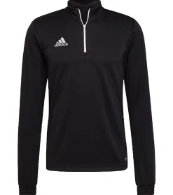 Sportoberbekleidung|Jogginghosen & Fitnessmode*adidas Entrada 22 Halfzip Herren Trainings-Pullover nachhaltiges Sport-Shirt mit AEROREADY Technologie H57544 Schwarz