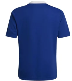 Sportoberbekleidung|T-Shirts & Tank Tops*adidas Entrada 22 nachhaltiges Sport-Shirt für Jungen und Mädchen Trainings-Shirt mit AEROREADY-Technologie Fitness-Oberteil HG3948 Blau/Weiß
