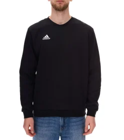 Pullover & Sweater|Sportoberbekleidung*adidas Entrada 22 SW-Top Herren Rundhals-Pullover nachhaltiger Herren Baumwoll-Sweater Sweatshirt in Schwarz, Grau oder Navy