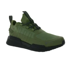Wanderschuhe & Trekkingschuhe|Sneaker & Turnschuhe*adidas NMD_V3 Turnschuhe nachhaltige Sneaker mit oder ohne Gore-Tex Sport-Schuhe für Damen und Herren mit BOOST Dämpfung Grün oder Grau/Weiß