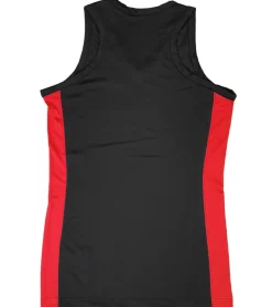 Tops & T-Shirts*adidas N3XT Prime Game Jersey Damen Tank-Top mit Aeroready Sport-Shirt aus Mesh FR9388 Schwarz/Rot