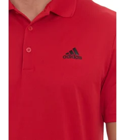 Sportoberbekleidung|Hemden & Poloshirts*adidas Performance Primegreen Herren Polo-Shirt in Pique-Qualität Golf-Hemd GQ3135 Rot