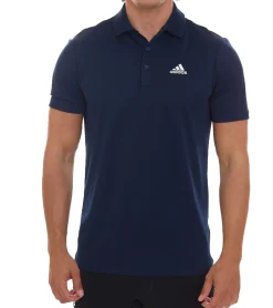 Sportoberbekleidung|Hemden & Poloshirts*adidas Performance Primegreen Herren Polo-Shirt in Pique-Qualität Golf-Hemd GQ3133 Navy