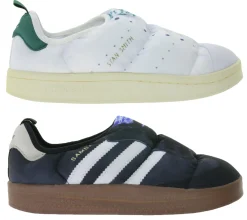 Sneaker & Turnschuhe|Turnschuhe & Sneaker*adidas Puffylette Unisex Schuhe mit PrimaLoft-Isolierung wasserabweisende Low Top Sneaker Samba oder Stan Smith Schwarz/Braun oder Weiß/Grün