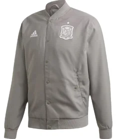 Jacken & Mäntel*adidas Spanien Saisonal Spezial Herren Trainings-Jacke im College-Style Übergangs-Jacke FR6675 Grau