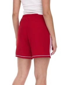 Sportunterbekleidung|Shorts & Bermudas*adidas Squadra 17 Damen Sport-Shorts mit ClimaLite-Technologie Tranings-Hose BK4779 Rot/Weiß