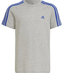 Sportoberbekleidung|T-Shirts & Tank Tops*adidas T19 SS Kinder Sport-Trikot mit CLIMALITE-Technologie nachhaltiges Baumwoll-Shirt Sport-Shirt DW6791/HP0842 oder Grau Schwarz