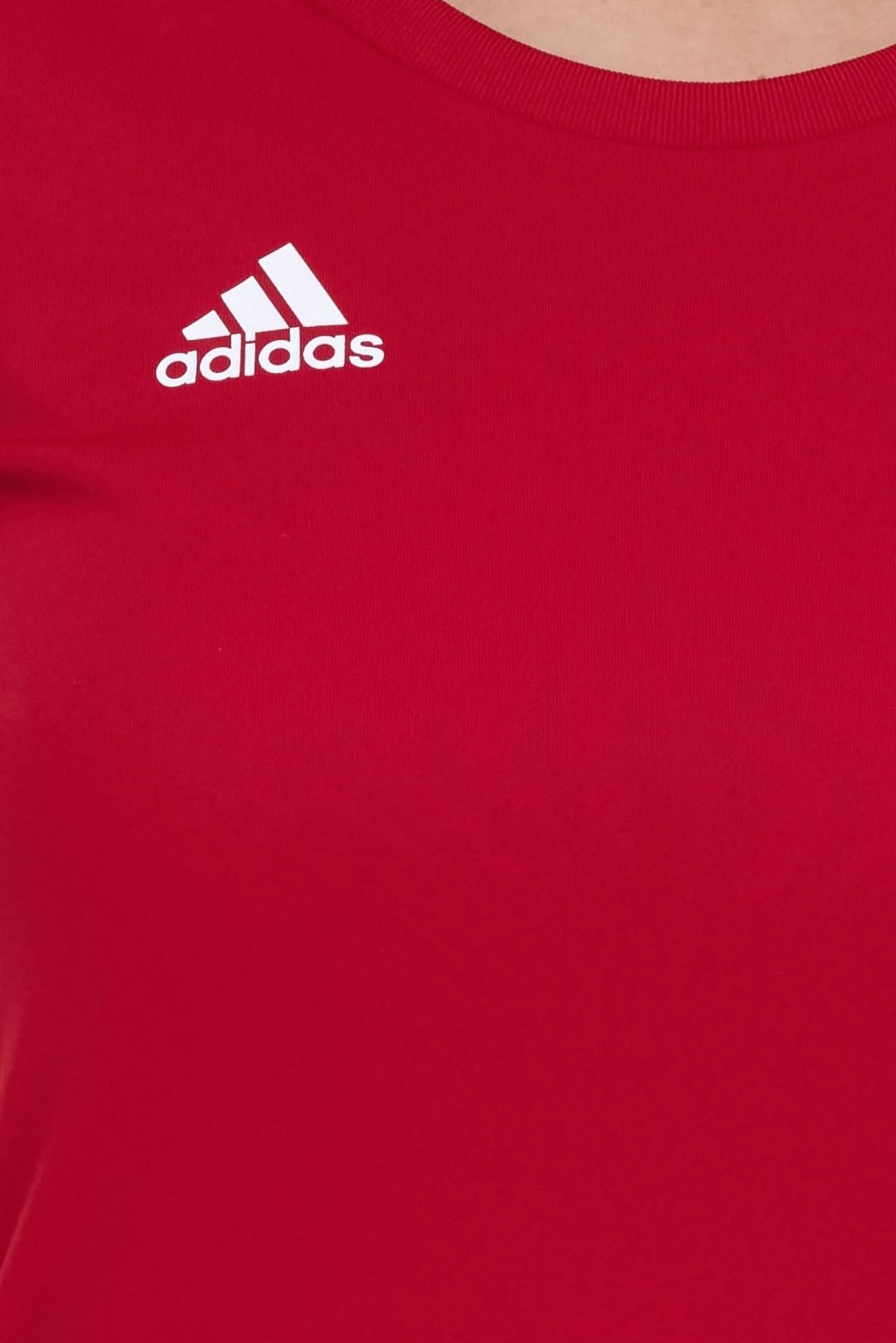 Sportoberbekleidung|Tops & T-Shirts*adidas Team 19 Damen Trainings-Shirt mit Climacool-Technologie Sport-Shirt DX7248 Rot