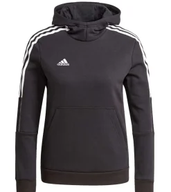 Sportoberbekleidung|Pullover & Sweater*adidas Tiro21 Sweatshirt nachhaltiger Baumwoll-Hoodie für Mädchen und Jungen GM7326 Schwarz