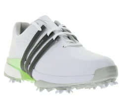 Golfschuhe*adidas Tour360 24 Damen Golf-Schuhe mit Torsion-Bridge Sport-Schuhe mit Lightstrike-Dämpfung und Boost-Ferse IF0259 Weiß/Schwarz/Grün