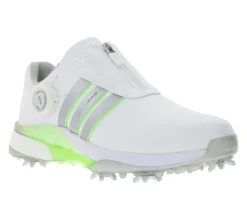 Golfschuhe*adidas Tour360 24 Damen Golf-Schuhe mit Torsion-Bridge Sport-Schuhe mit Lightstrike-Dämpfung und Boost-Ferse IF0264 Weiß/Grün