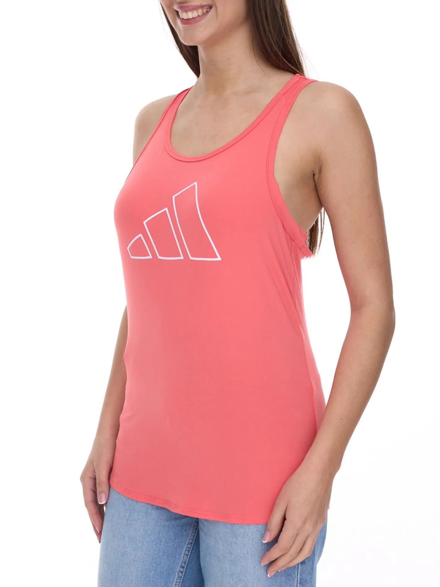 Sportoberbekleidung|Tops & T-Shirts*adidas Versatile Train Necessi Tank-Top Damen Sport-Shirt mit AEROREADY-Technologie Fitness-Shirt HH8871 Rosa