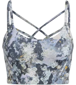 Unterwäsche|Sportoberbekleidung*adidas YO LS LL AOP Damen Sport-BH mit AEROREADY-Technologie Trainings-BH H64694 Bunt