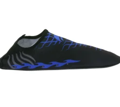 Zehentrenner & Sandalen|Sandalen & Zehentrenner*airjoy Neopren-Bade-Schuhe mit herausnehmbarer Innensohle Wasser-Schuhe mit farblichen Highlights 7654618 Schwarz/Blau