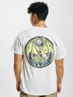 T-Shirts & Tank Tops*Airwalk PTerry Colour T-Shirt weiß